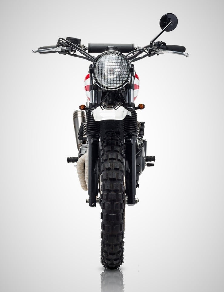 'Ronin' Triumph Scrambler by Tamarit Motorcycles 7