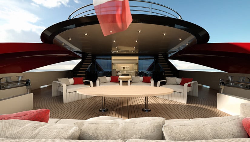 SeaFalcon Sport Yacht Deck