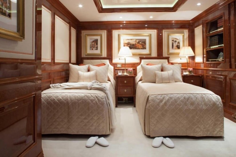 St. David Superyacht Cabin