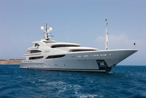 St. David Superyacht Side View