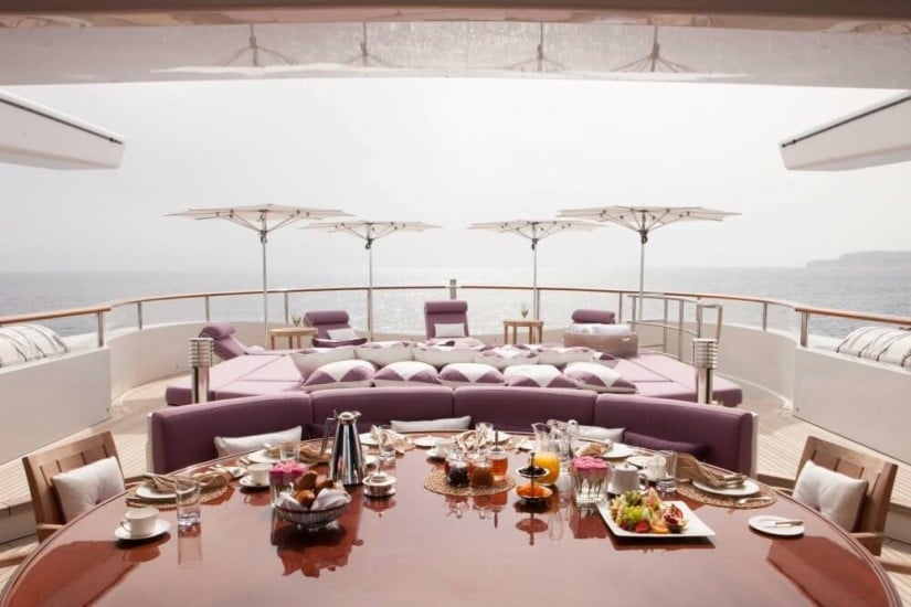 St. David Superyacht, Upper Deck