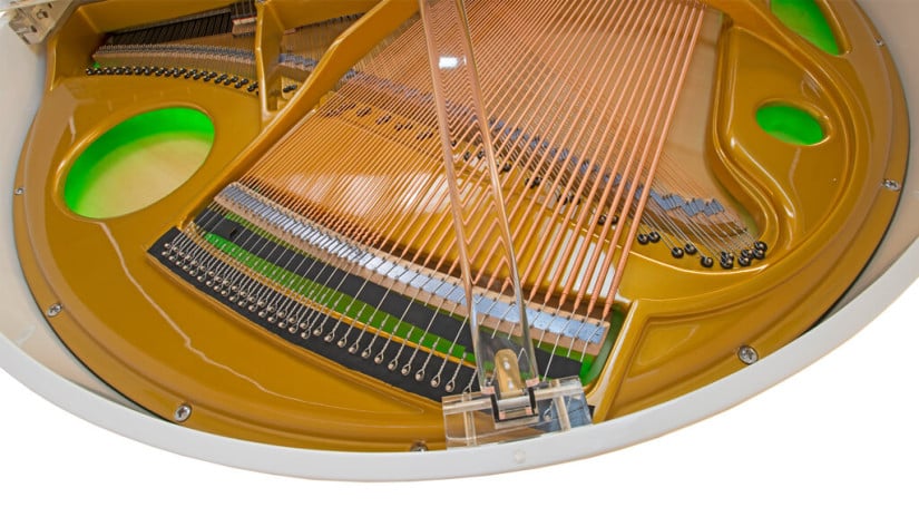 World’s Smallest Grand Piano Goldfinch Sygnet