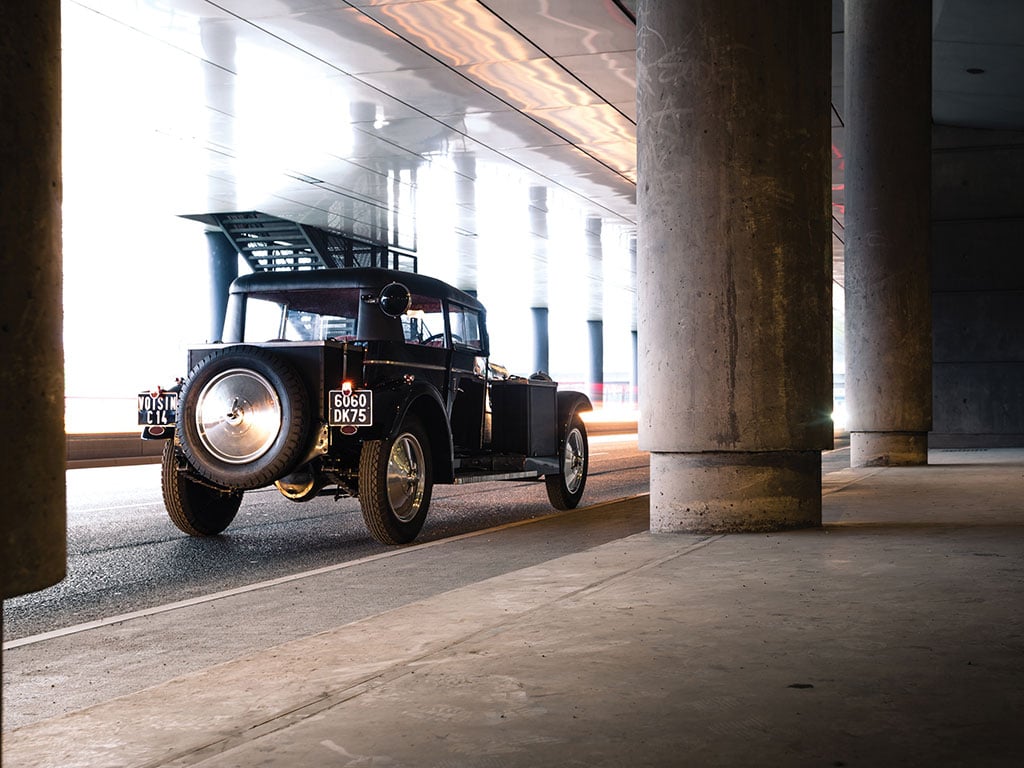 1927 Avions Voisin C14 Lumineuse, Back View