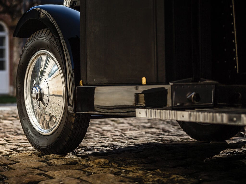 1927 Avions Voisin C14 Lumineuse, Wheel