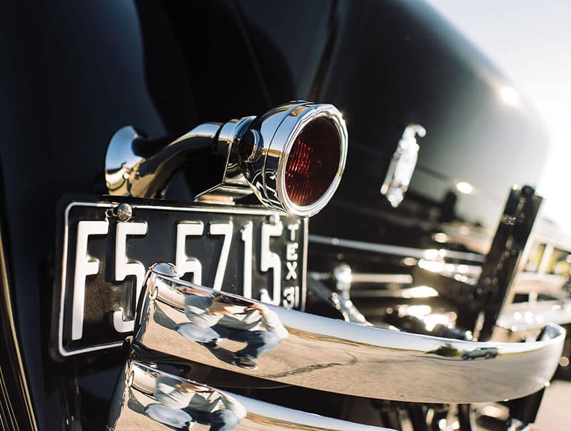 1931 Stutz DV-32 Convertible Victoria by Rollston, Tail Lights