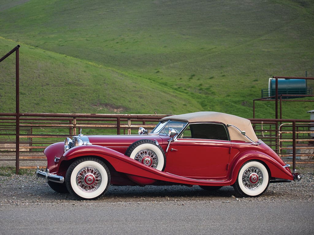 1939 Mercedes-Benz 540 K Spezial Cabriolet A Side View