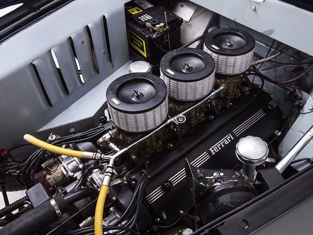1952 Ferrari 212 Inter Cabriolet by Vignale, Engine