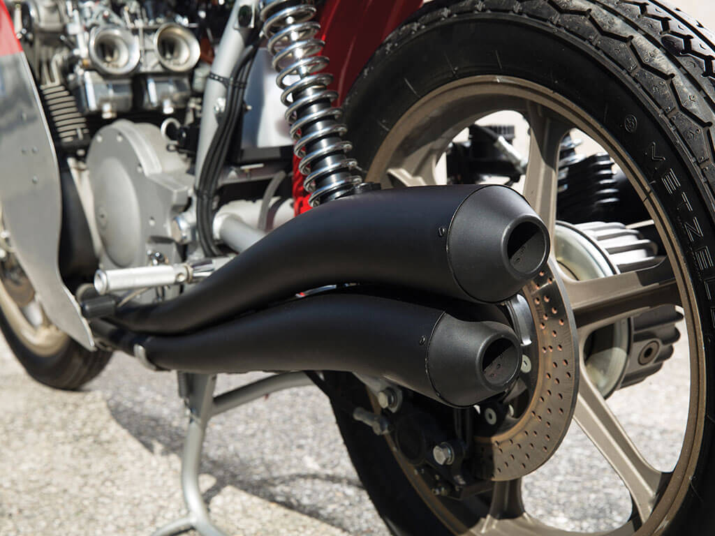 1977 MV Agusta 750 S America, Exhaust Pipe