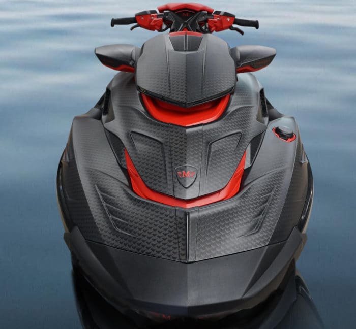 550Horsepower Mansory Black Marlin Luxury Jet Ski Men's Gear