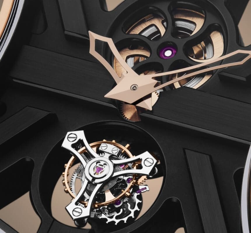 ArtyA Son of Sound Black Magic Tourbillon, Dial