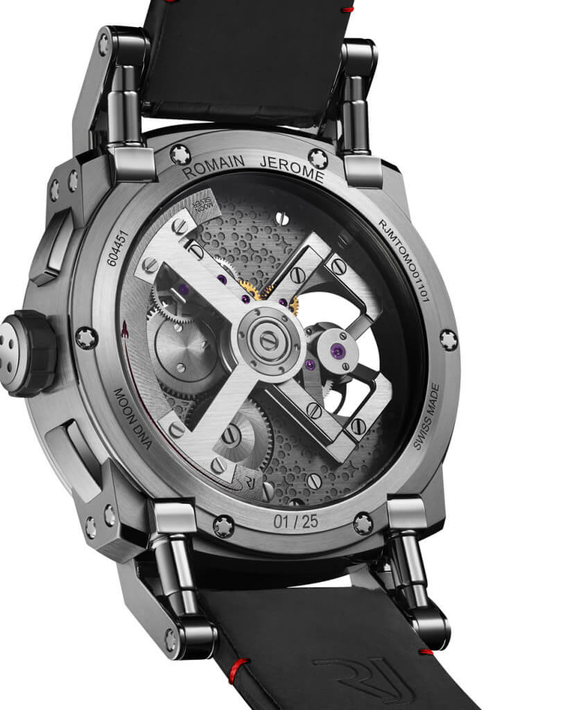 Back Case, Romain Jerome Moon Orbiter GMT watch