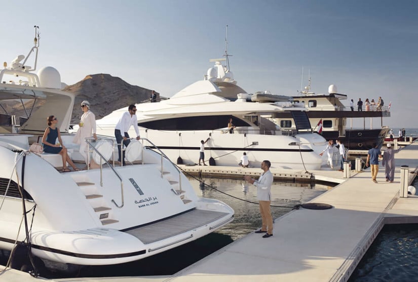 Barr Al Jissa private marina