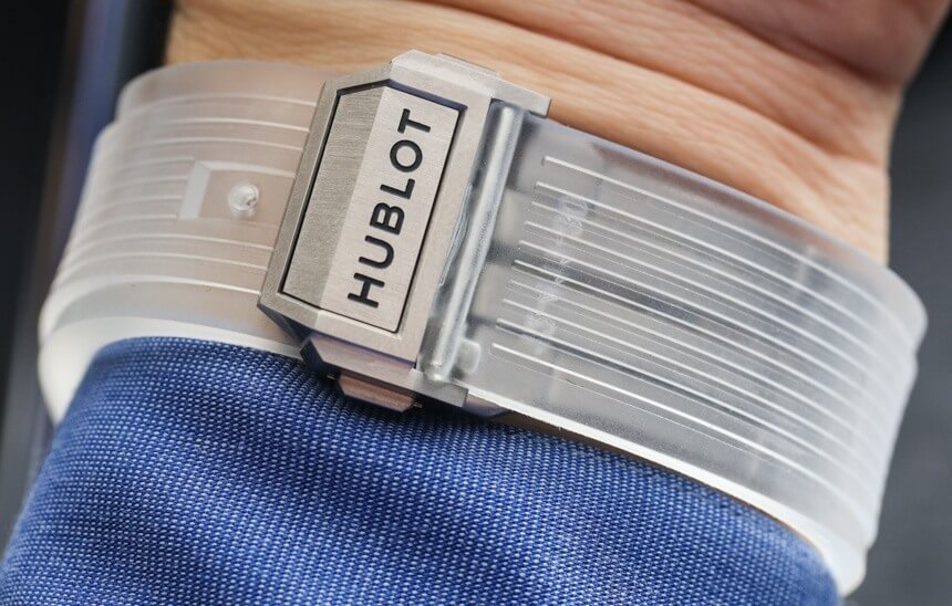 Big Bang Unico Sapphire by Hublot, Transparent Strap