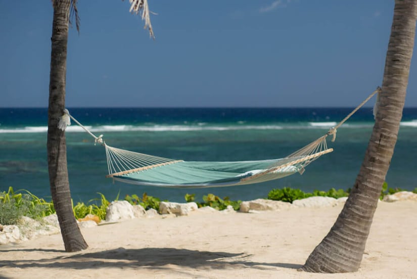 Camden House in the Cayman Islands, Beach