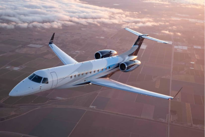 Charter an Embraer Legacy 650 Jet
