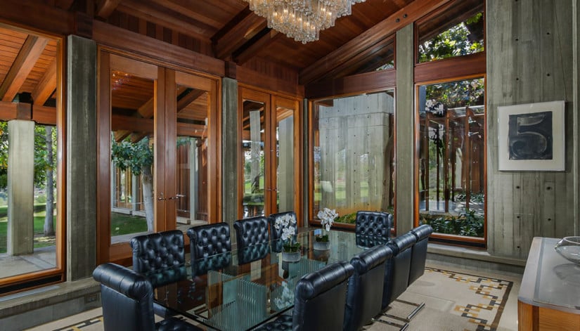 Del Dios Ranch Estate in California, Dining Room