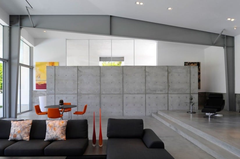 Desert Canopy House by Sander Architects, Living Room