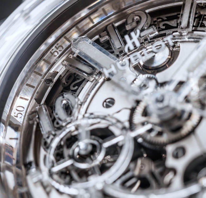 Dial Big Bang Unico Sapphire by Hublot