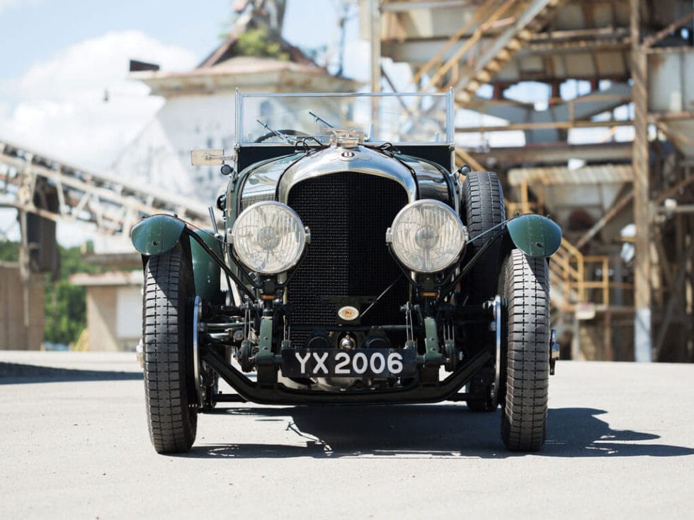 Front View, 1928 Bentley 4 ½ -Liter Tourer