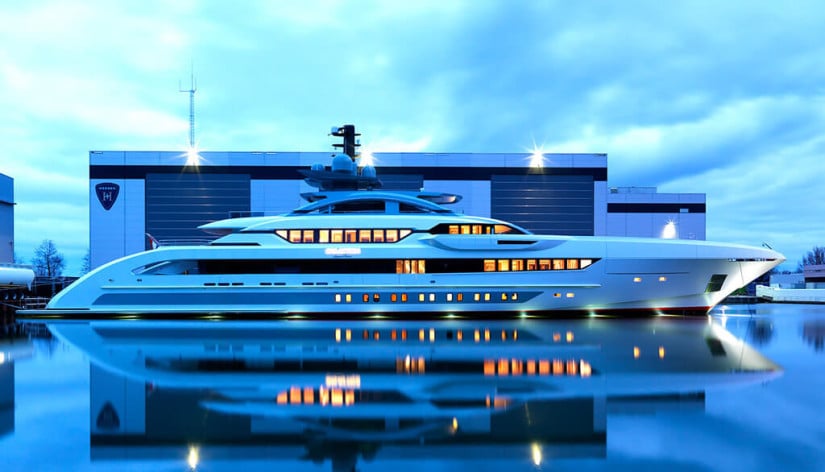 Heesen's Galactica Super Nova Yacht