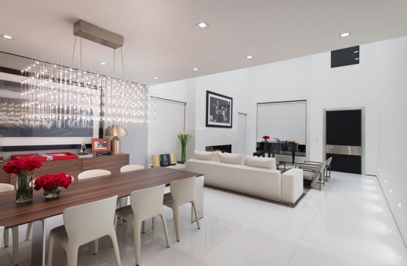 Hollywood Hills Residence, Dining Room