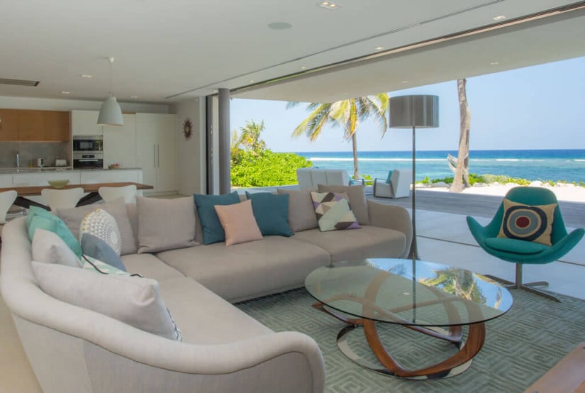 Living Room, Camden House in the Cayman Islands