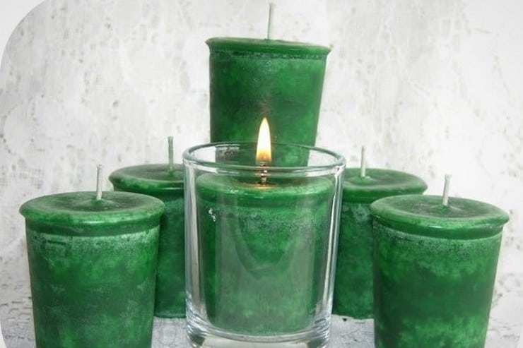Marijuana Candles