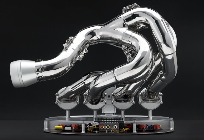 Otto Exhaust Speaker Dock, Back