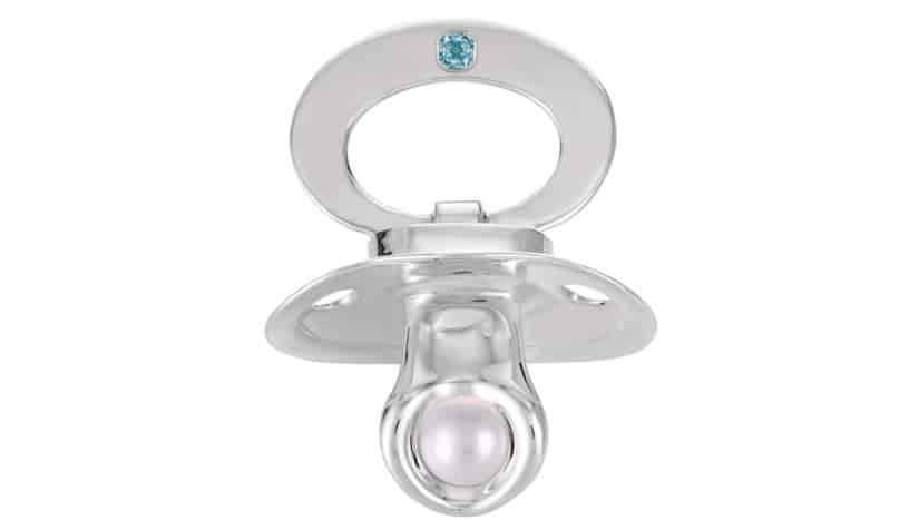Platinum and Diamond Luxury Pacifier
