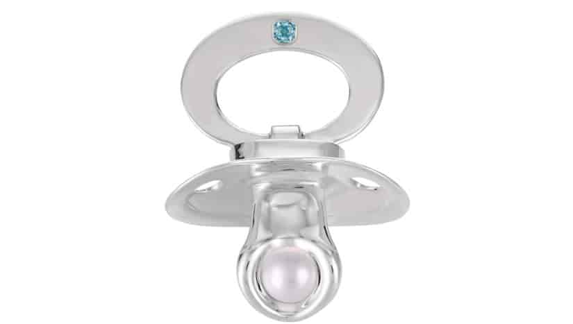 Platinum and Diamond Luxury Pacifier