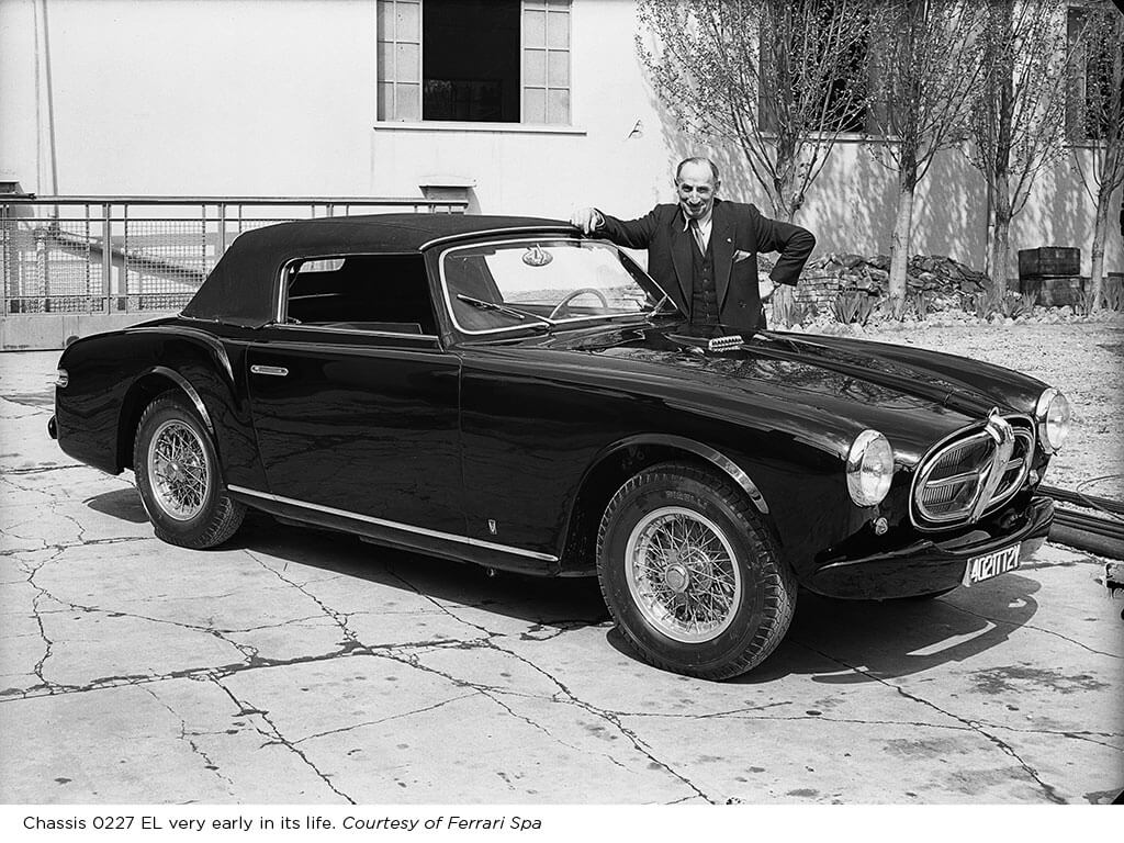 Rare 1952 Ferrari 212 Inter Cabriolet by Vignale
