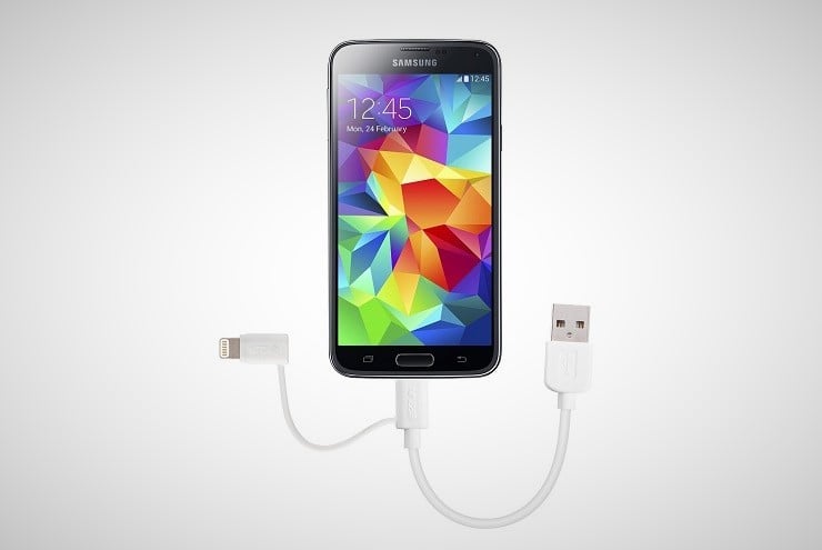 Skiva Lightning + Micro USB 2-in-1 Cable