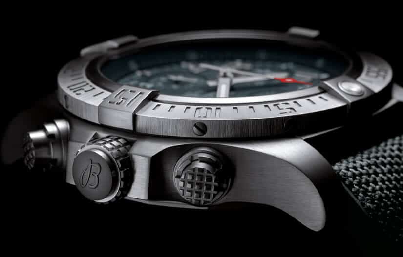 Titanium Case, Avenger Bandit by Breitling