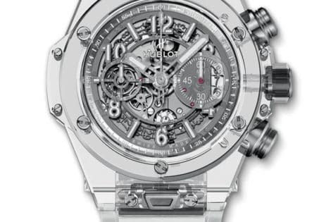 Transparent Big Bang Unico Sapphire by Hublot