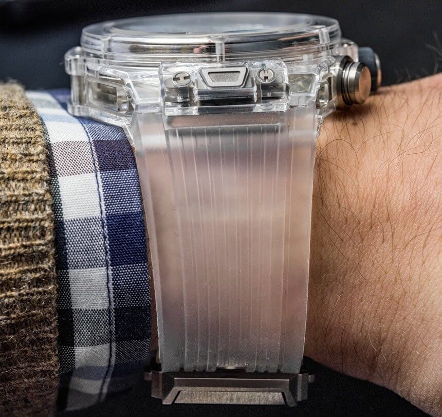 Transparent Strap, Big Bang Unico Sapphire by Hublot