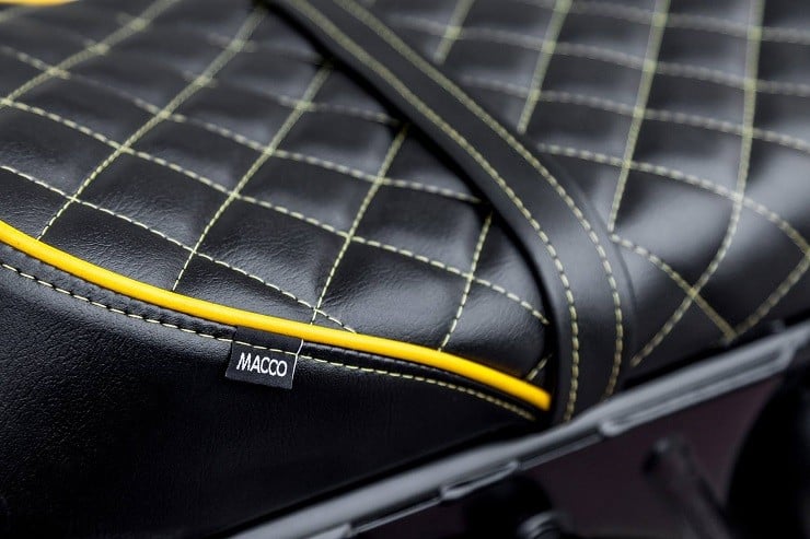 ‘The Wasp’ Triumph Bonneville by Macco Motors 12