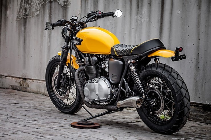 ‘The Wasp’ Triumph Bonneville by Macco Motors 2