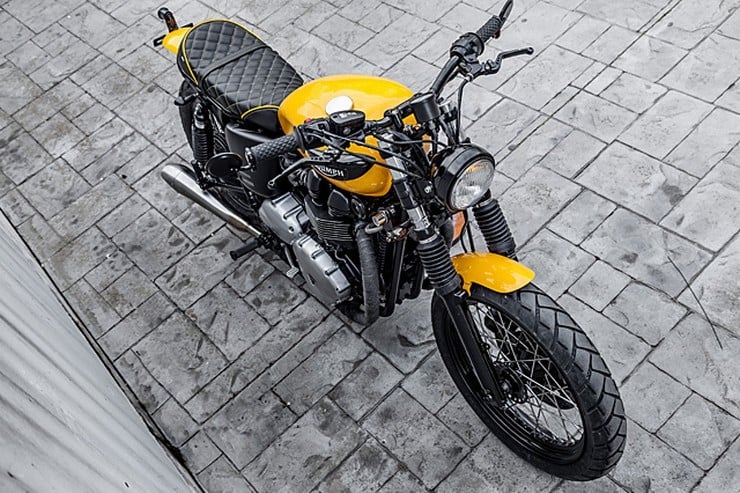 ‘The Wasp’ Triumph Bonneville by Macco Motors 7