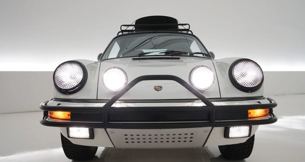 1985 Porsche Carrera Rally Car, Front View