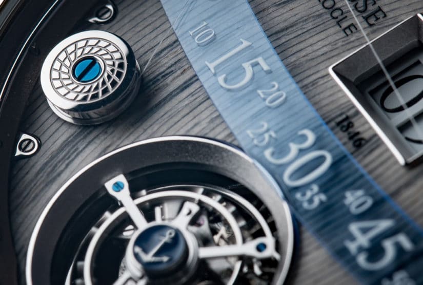 Dial, Ulysse Nardin Grand Deck Marine Tourbillon