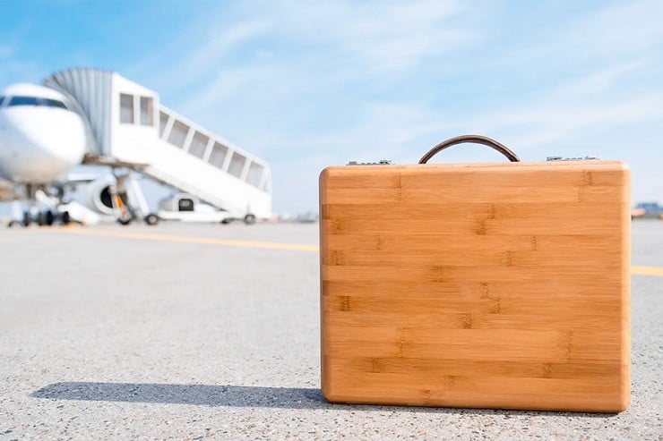 The Companion Bamboo Briefcase 6
