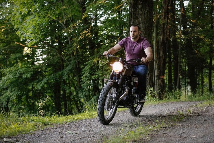 Honda CB350 Scrambler by Catskill Mountain Customs Inc. 11