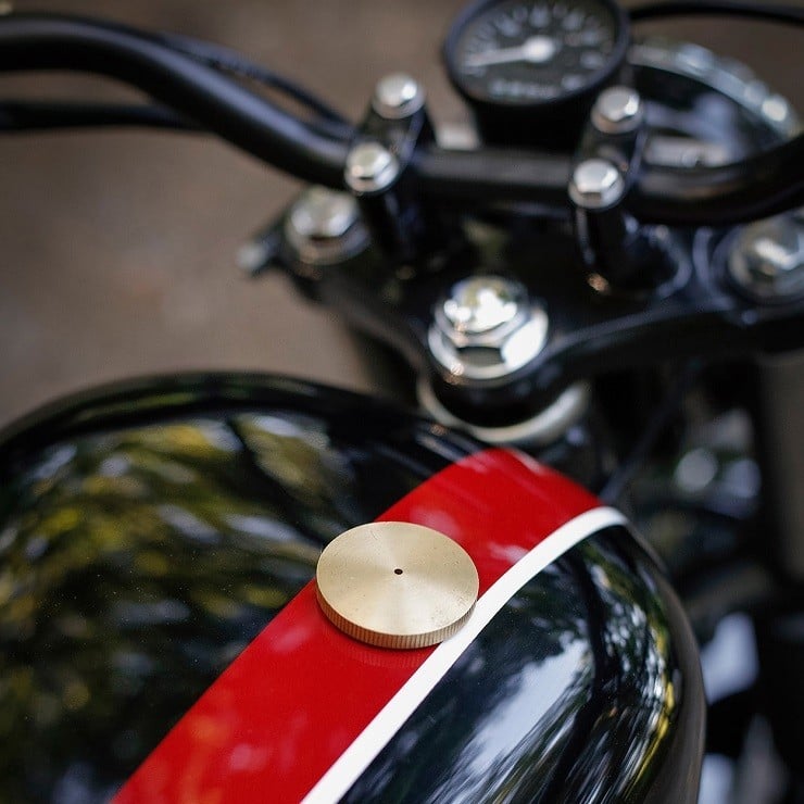 Honda CB350 Scrambler by Catskill Mountain Customs Inc. 6