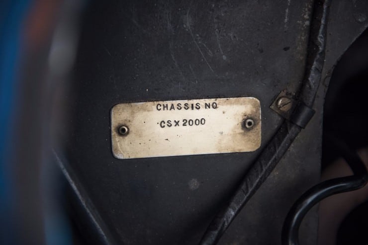 Original 1962 Shelby CSX 2000 Cobra 12