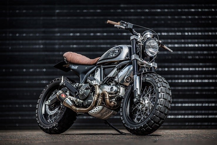 ducati scrambler customized