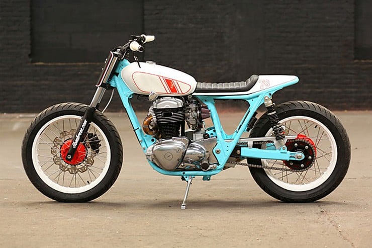 Kawasaki W650 by Hombrese Bikes 2