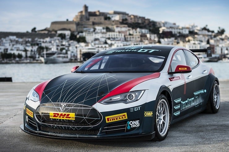 Tesla Model S Race Car