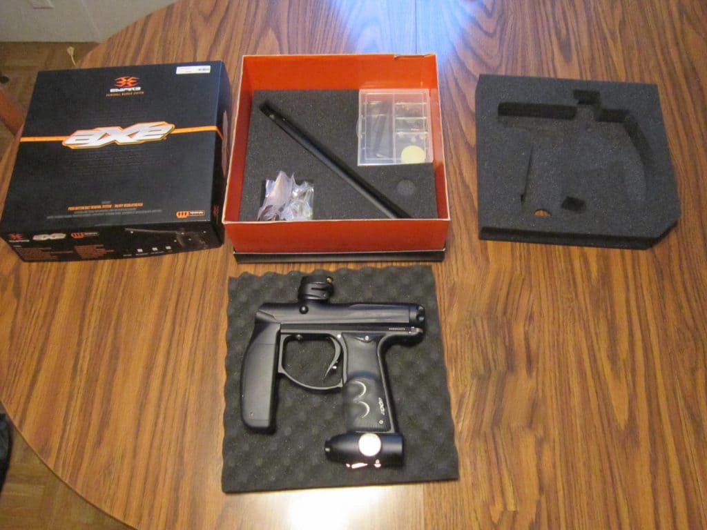 Empire Axe Box Contents