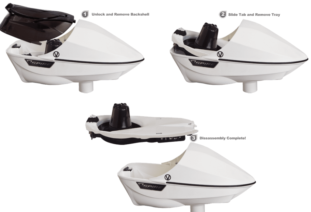 Virtue Spire 200 Disassembly Steps