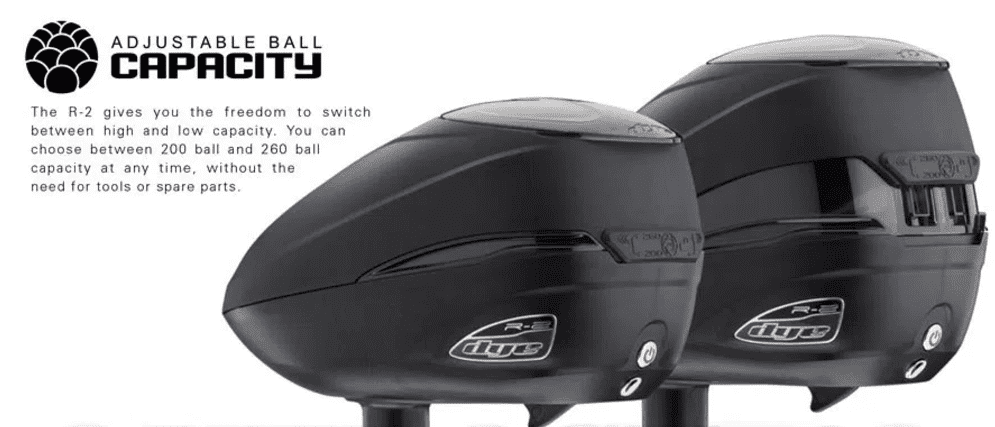 Dye R2 Adjustable Capacity